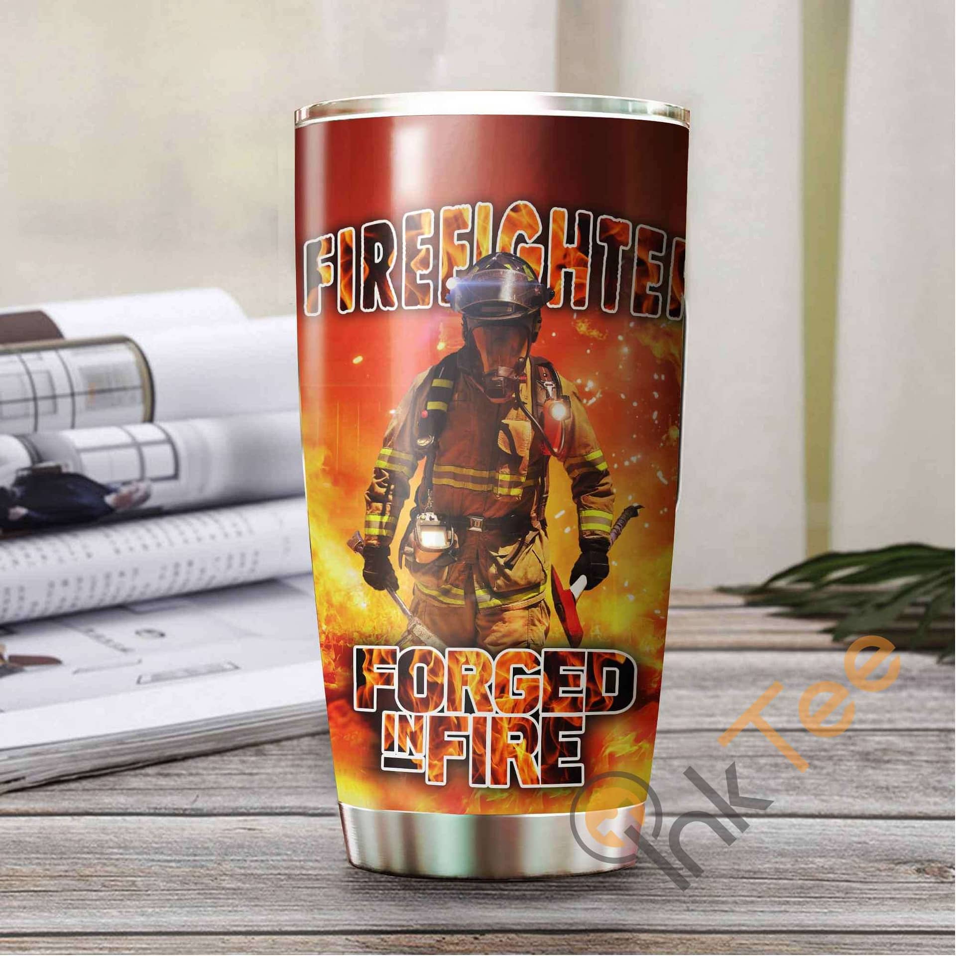 Firefighter Forged In Fire Amazon Best Seller Sku 2962 Stainless Steel Tumbler
