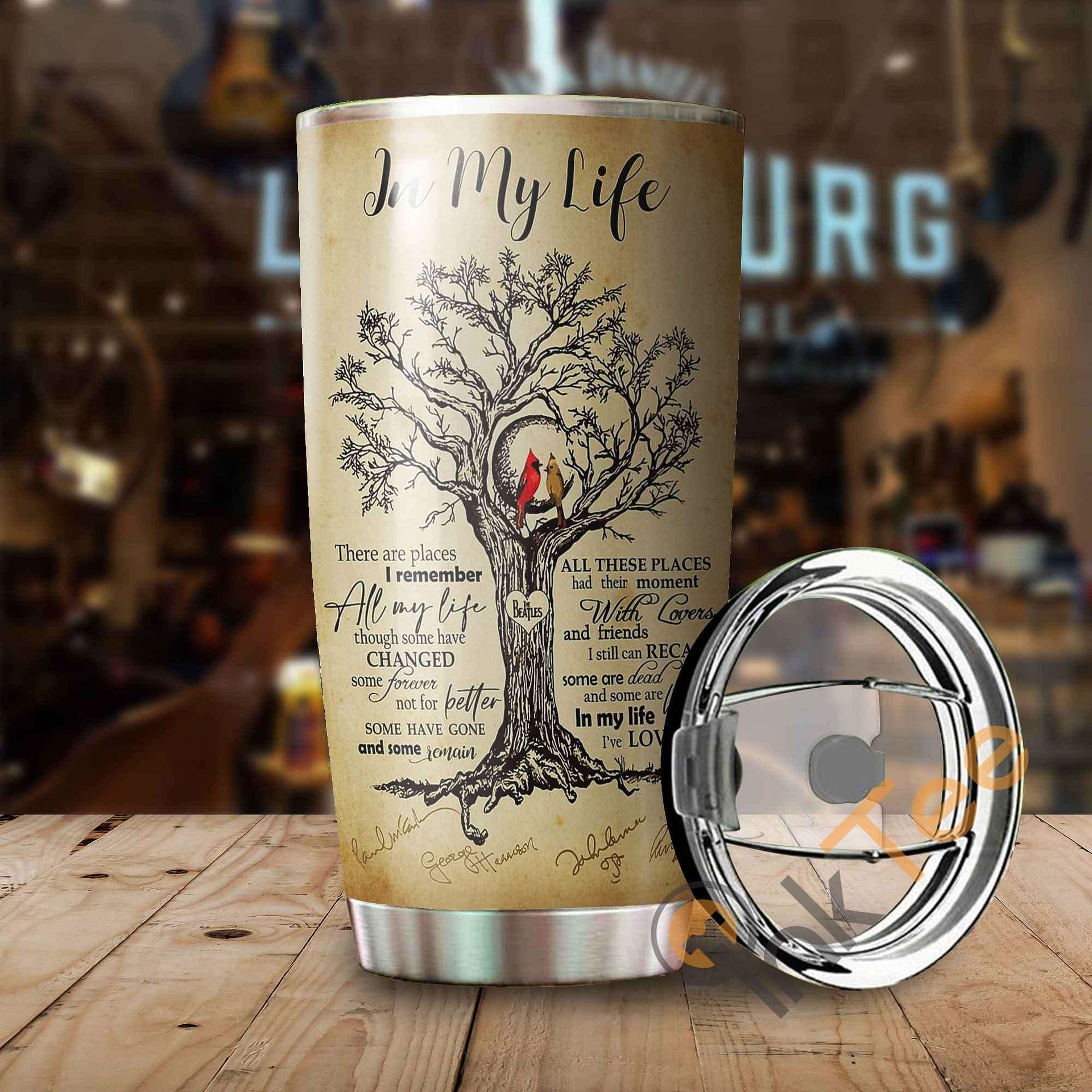 In My Life Stainless Steel Tumbler