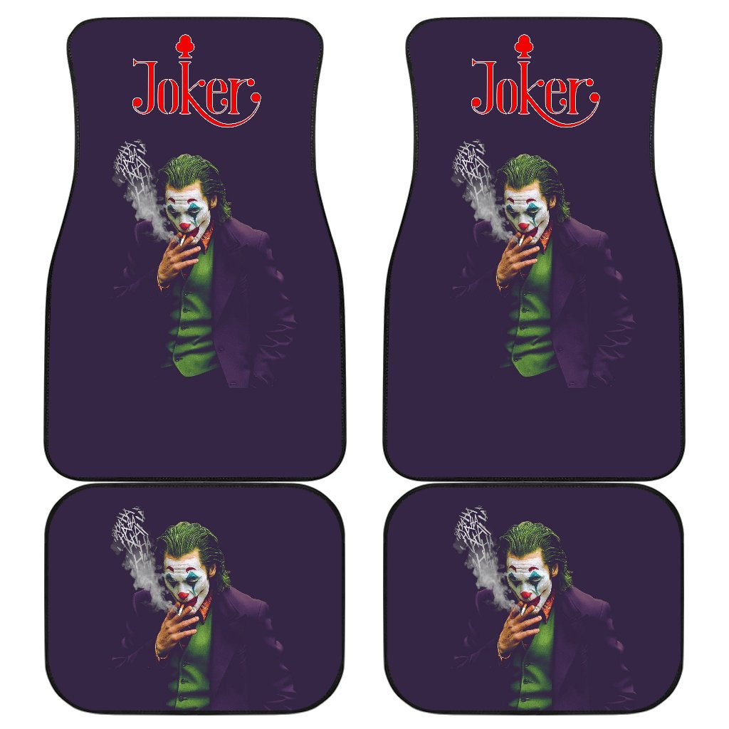 Joker Criminal Smoking Car Floor Mats