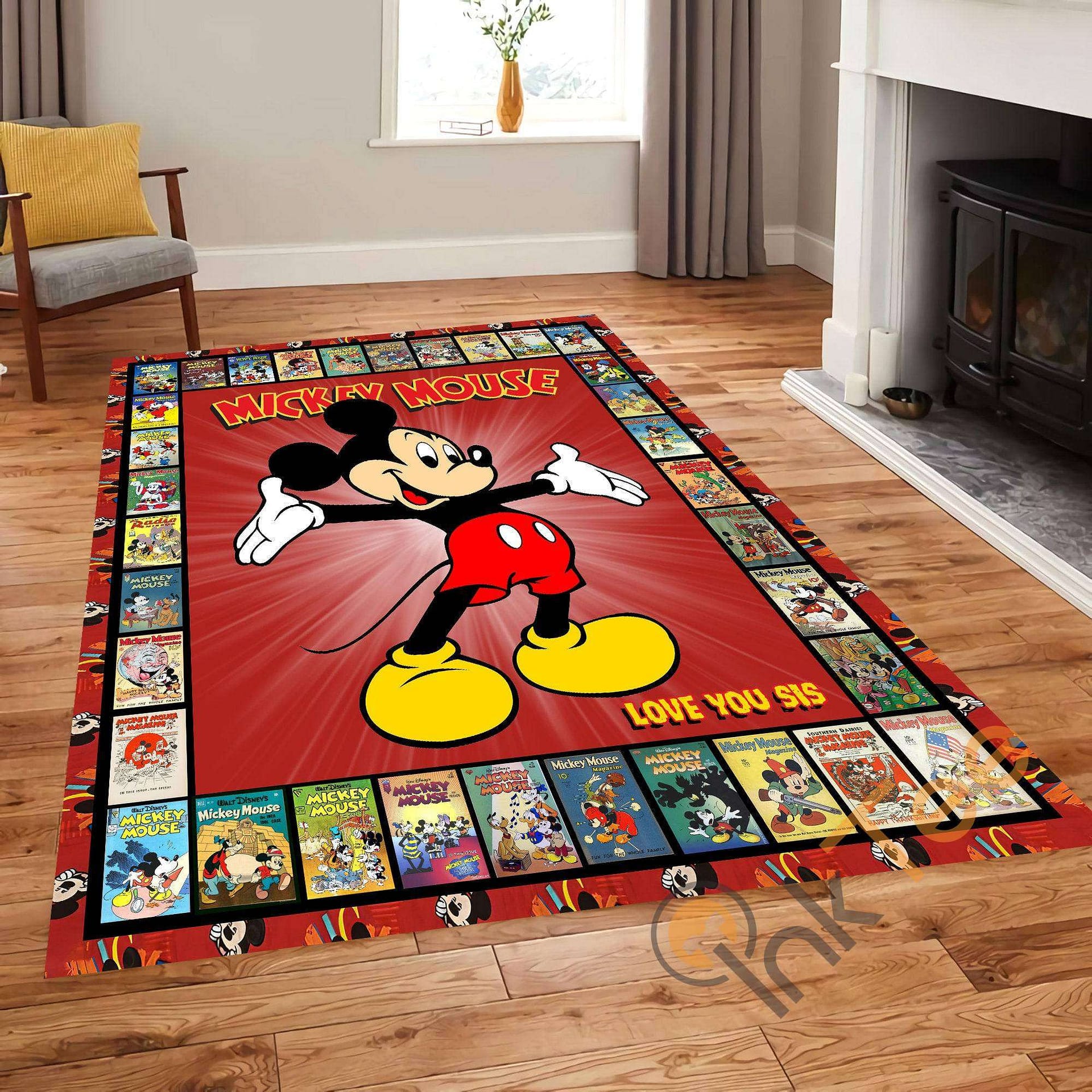 10 Best Mickey Mouse Decoration Ideas For Room - Peto Rugs