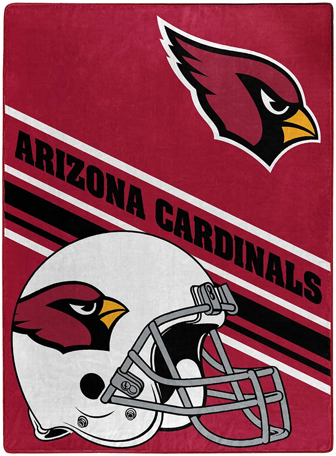 Nfl Team Logo Throw Arizona Cardinals Fleece Blanket