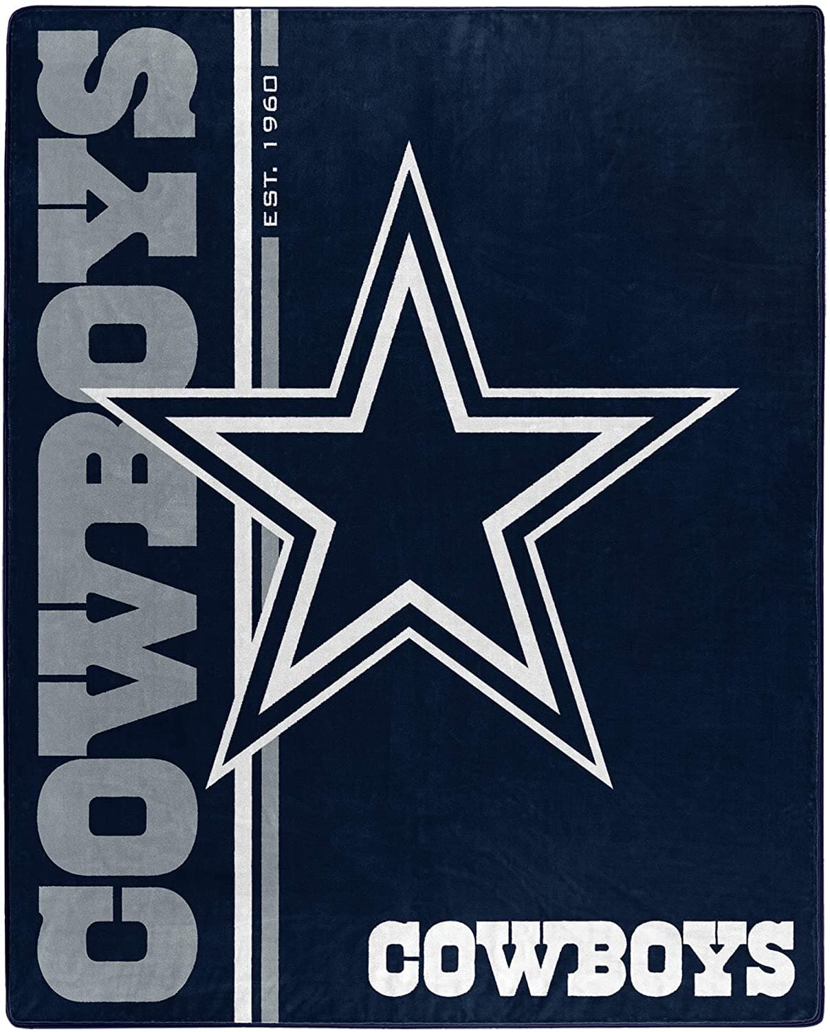 Nfl Throw Dallas Cowboys Team Colors Fleece Blanket - Inktee Store