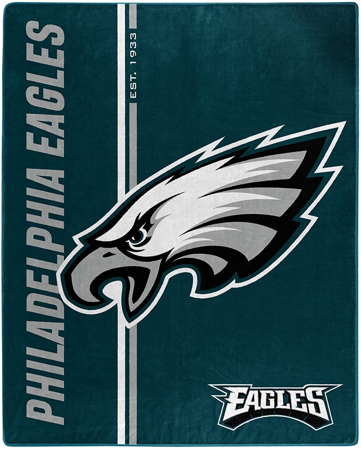 Nfl Throw Philadelphia Eagles Team Colors Fleece Blanket
