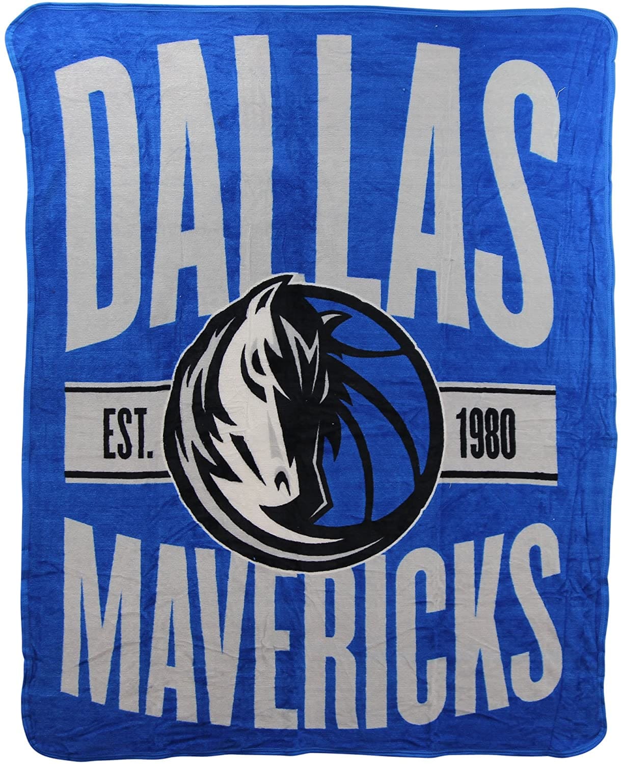 Officially Licensed Nba Throw Dallas Mavericks Fleece Blanket