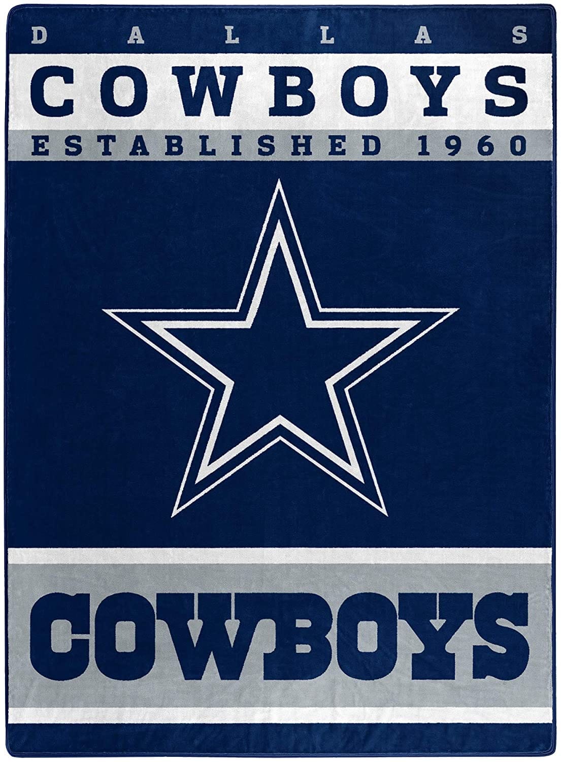 The Officially Licensed Nfl Throw Dallas Cowboys Fleece Blanket - Inktee  Store