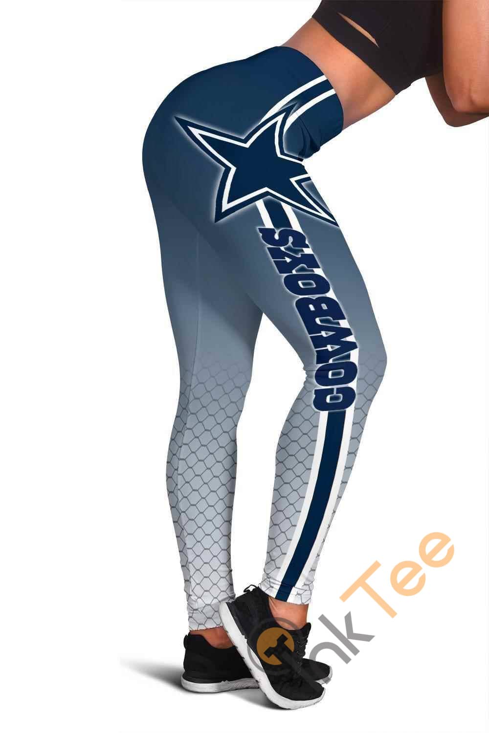 Dallas Cowboys Women's 3D All Over Print For Yoga Fitness Women's Leggings  - Inktee Store