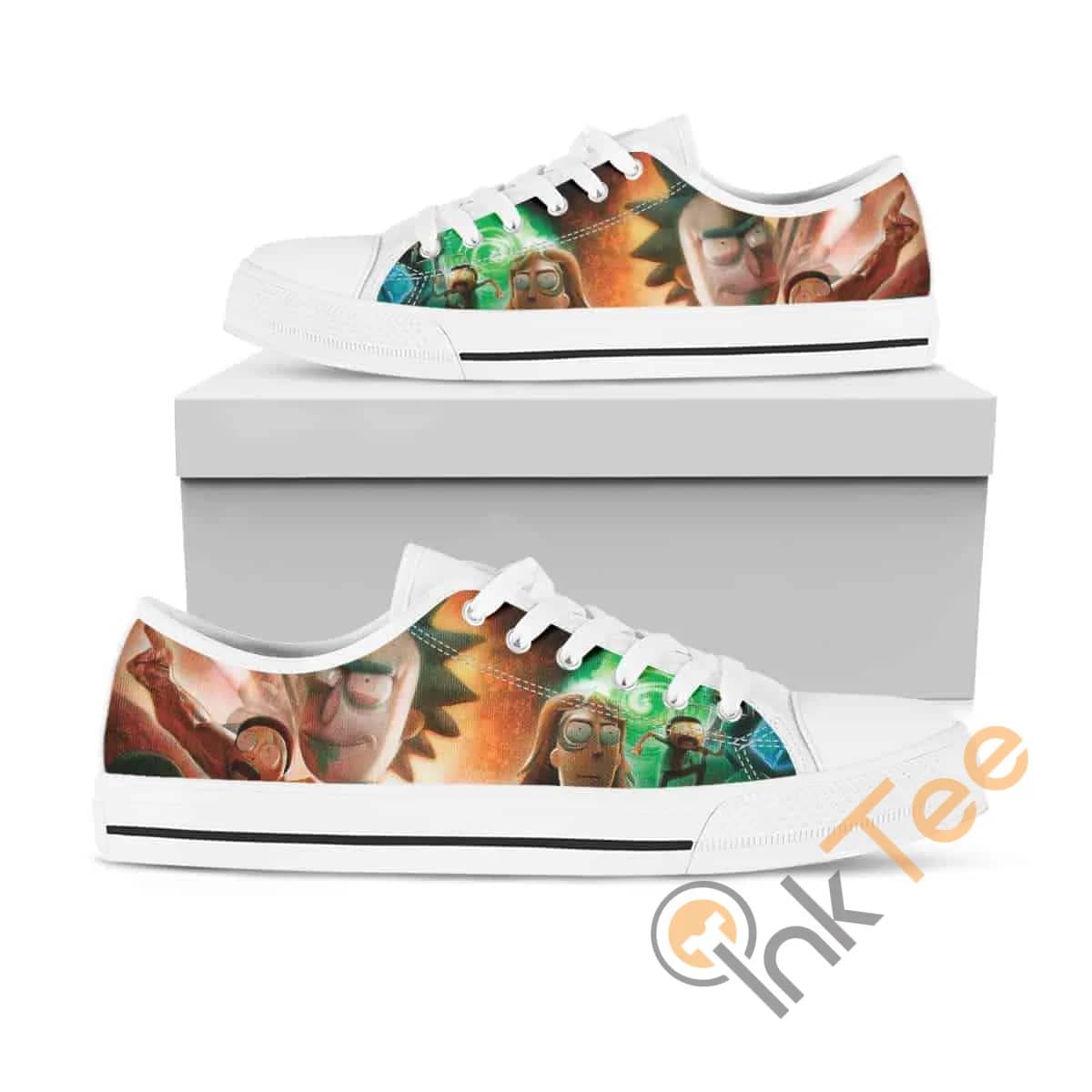 Rick And Morty Ha26 Low Top Shoes
