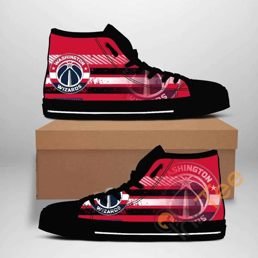 Washington Wizards Nba Basketball Amazon Best Seller Sku 2534 High Top Shoes