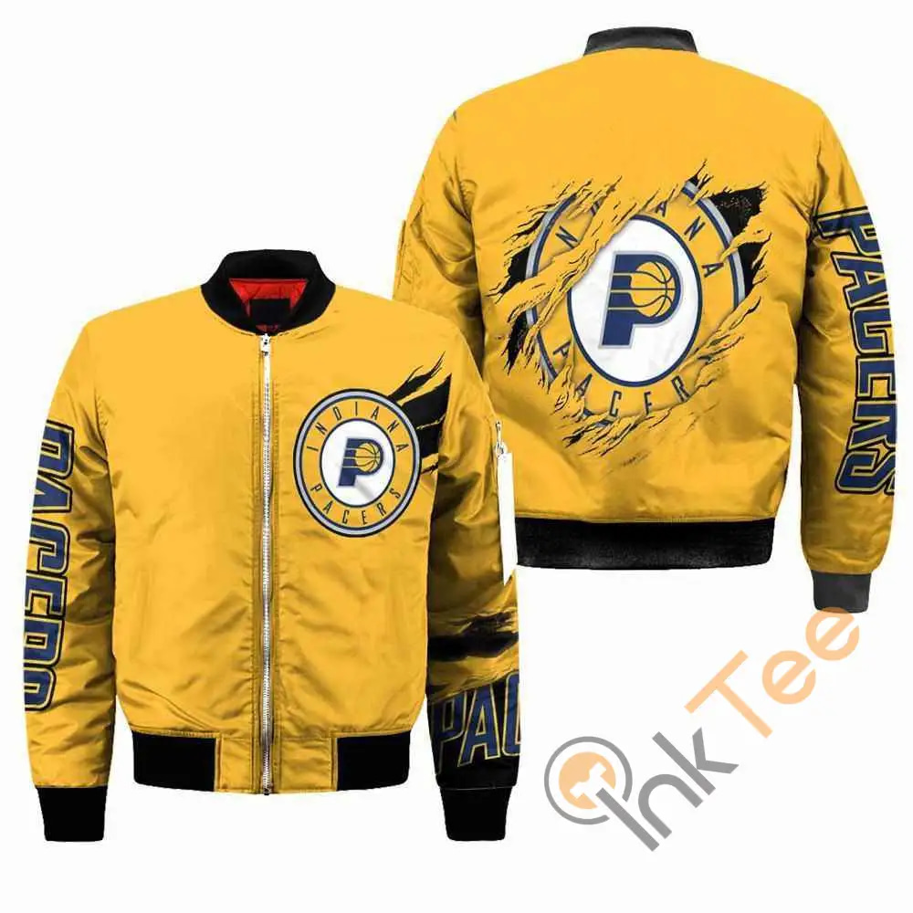 Indiana Pacers Nba  Apparel Best Christmas Gift For Fans Bomber Jacket