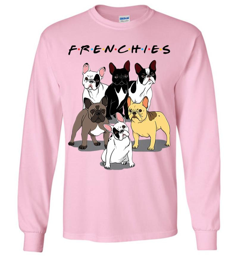 Inktee Store - Bulldog Team Frenchies Long Sleeve T-Shirt Image