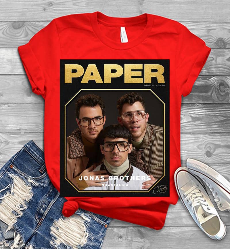Inktee Store - Paperpictureday Jonas Brothers Men T-Shirt Image