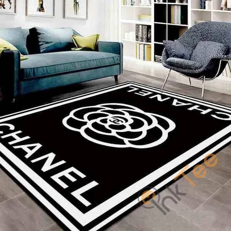Chanel Living Room Area Carpet Living Room Limited Edition  Best  Seller Sku 266679 Rug - Inktee Store