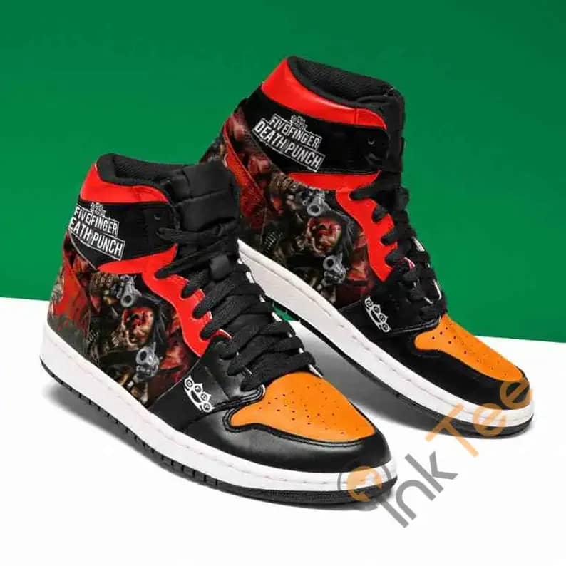 Five Finger Death Punch Custom Air Jordan Shoes