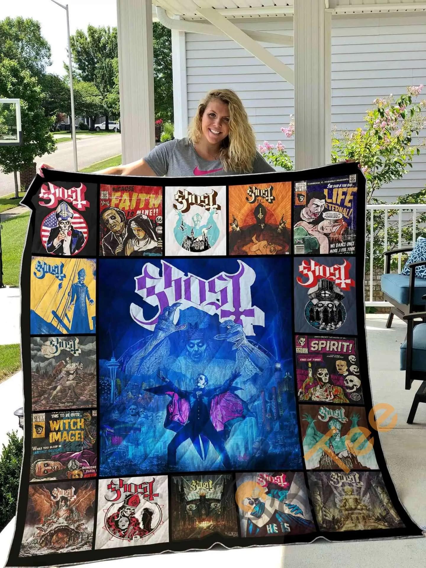 Ghost (Swedish Band)  Blanket Th1707 Quilt