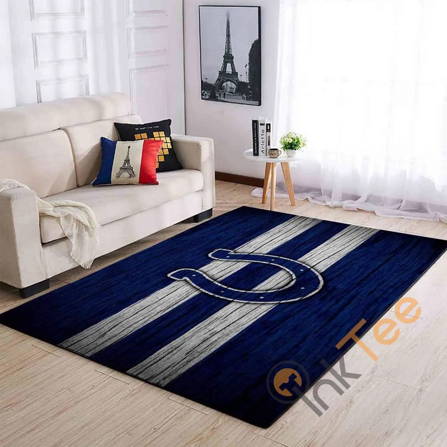 Indianapolis Colts Area  Amazon Best Seller Sku 240 Rug