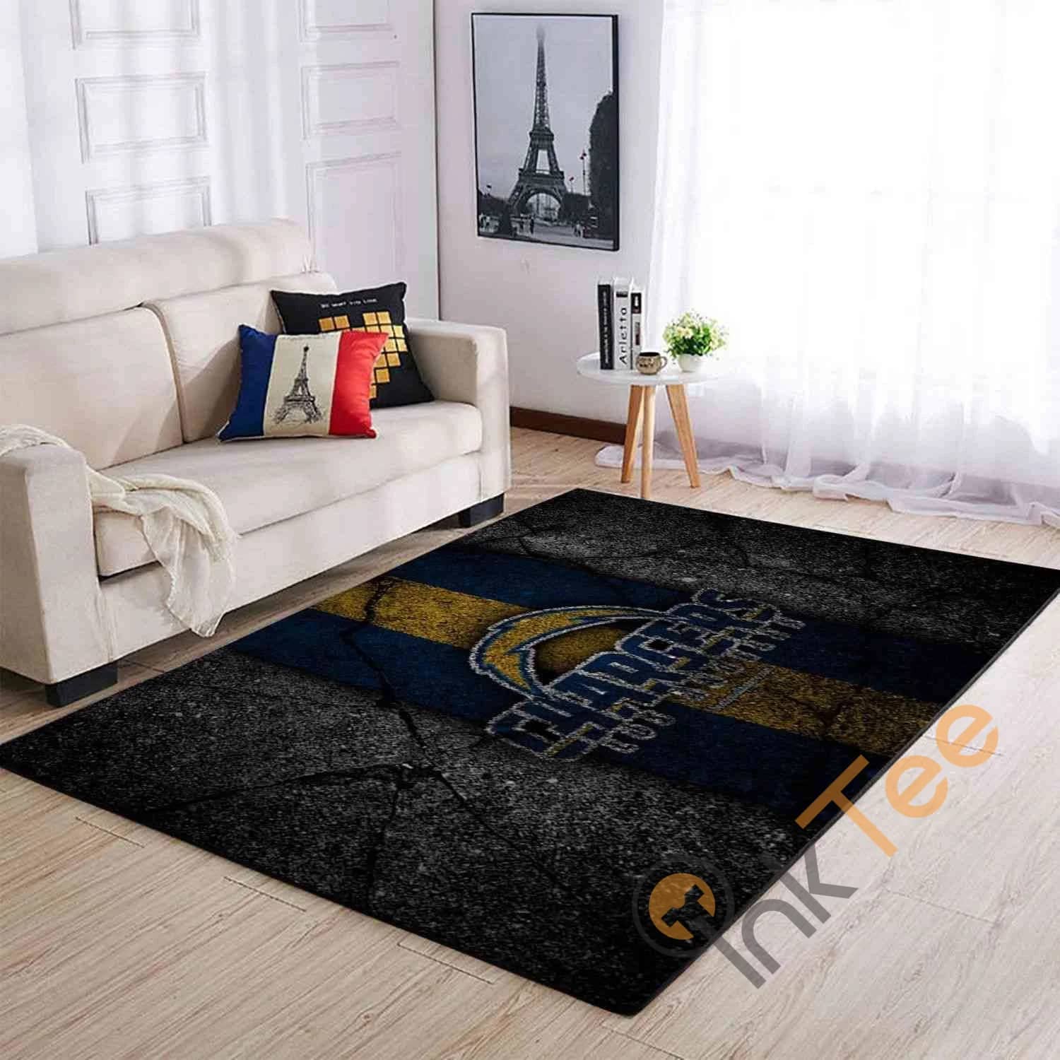 Los Angeles Chargers Area  Amazon Best Seller Sku 2449 Rug