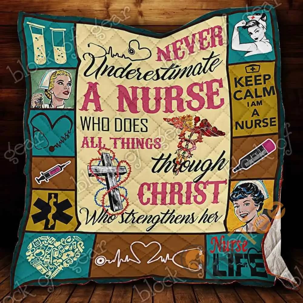 Nurse  Blanket Kc1207 Quilt