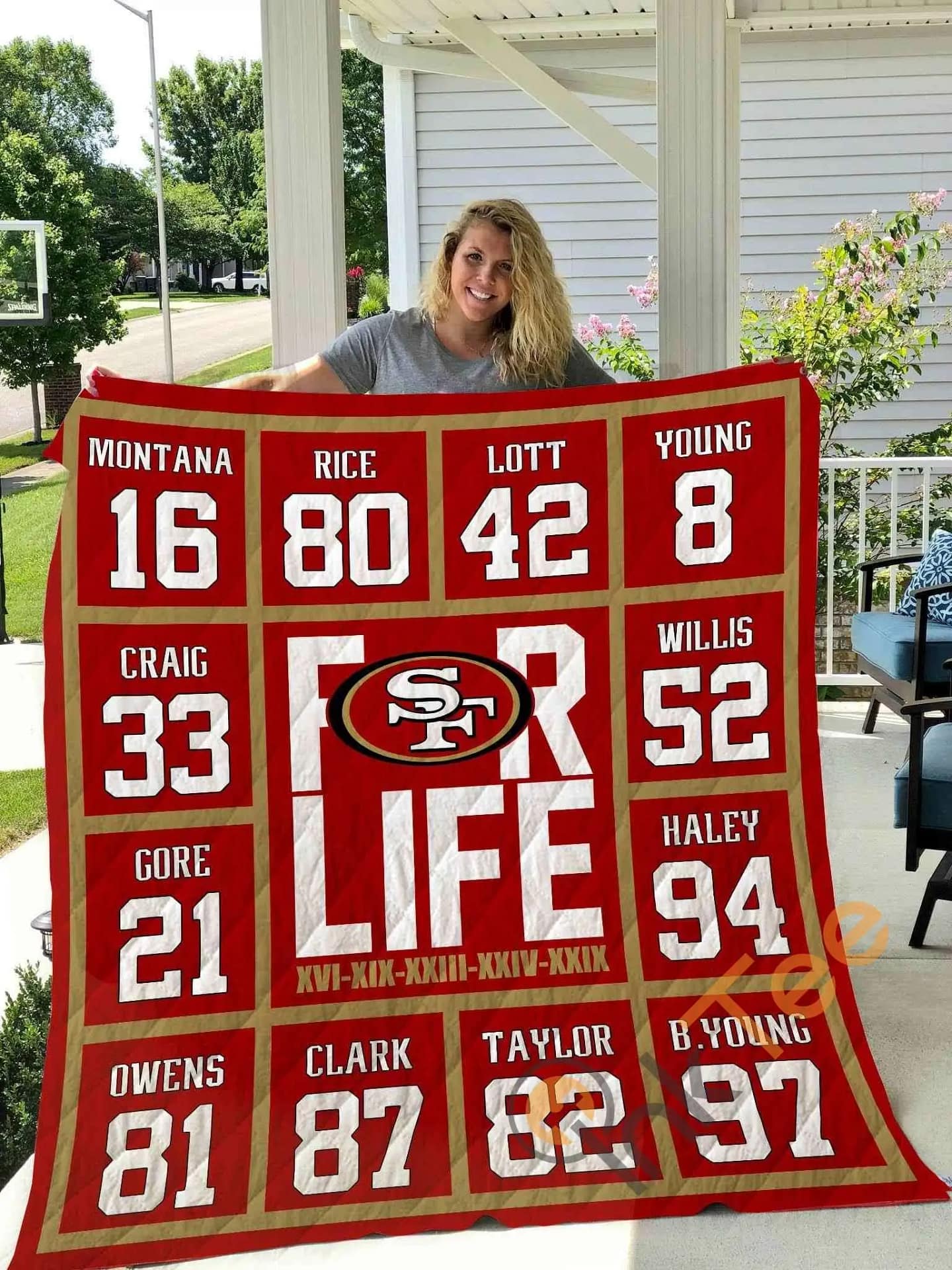 San Francisco 49ers For Life Blanket N2906 Quilt - Inktee Store