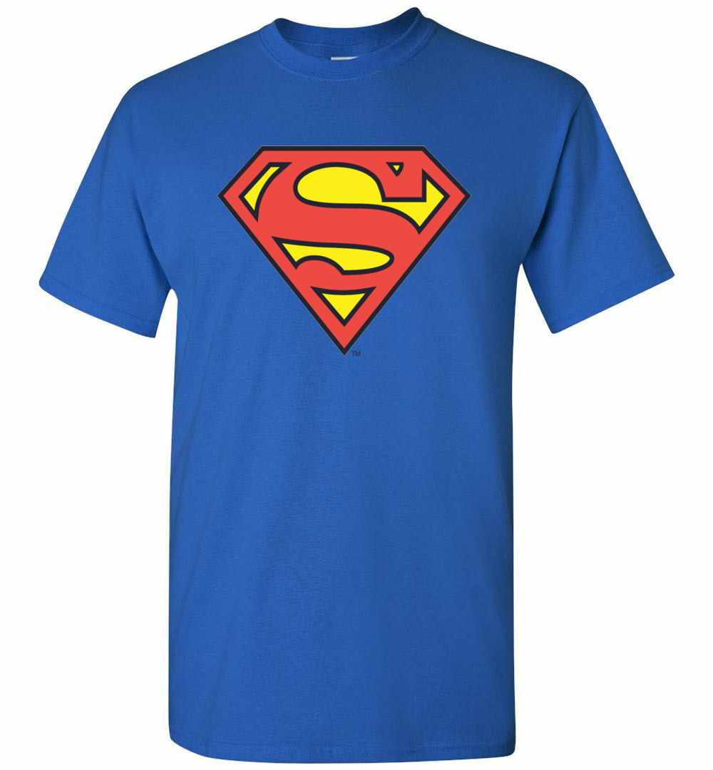 Inktee Store - Superman S-Shield Superman Logo Men'S T-Shirt Image