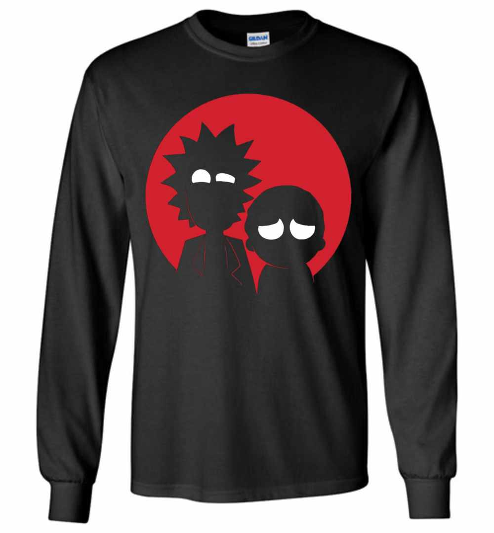 Inktee Store - Rick And Morty Long Sleeve T-Shirt Image