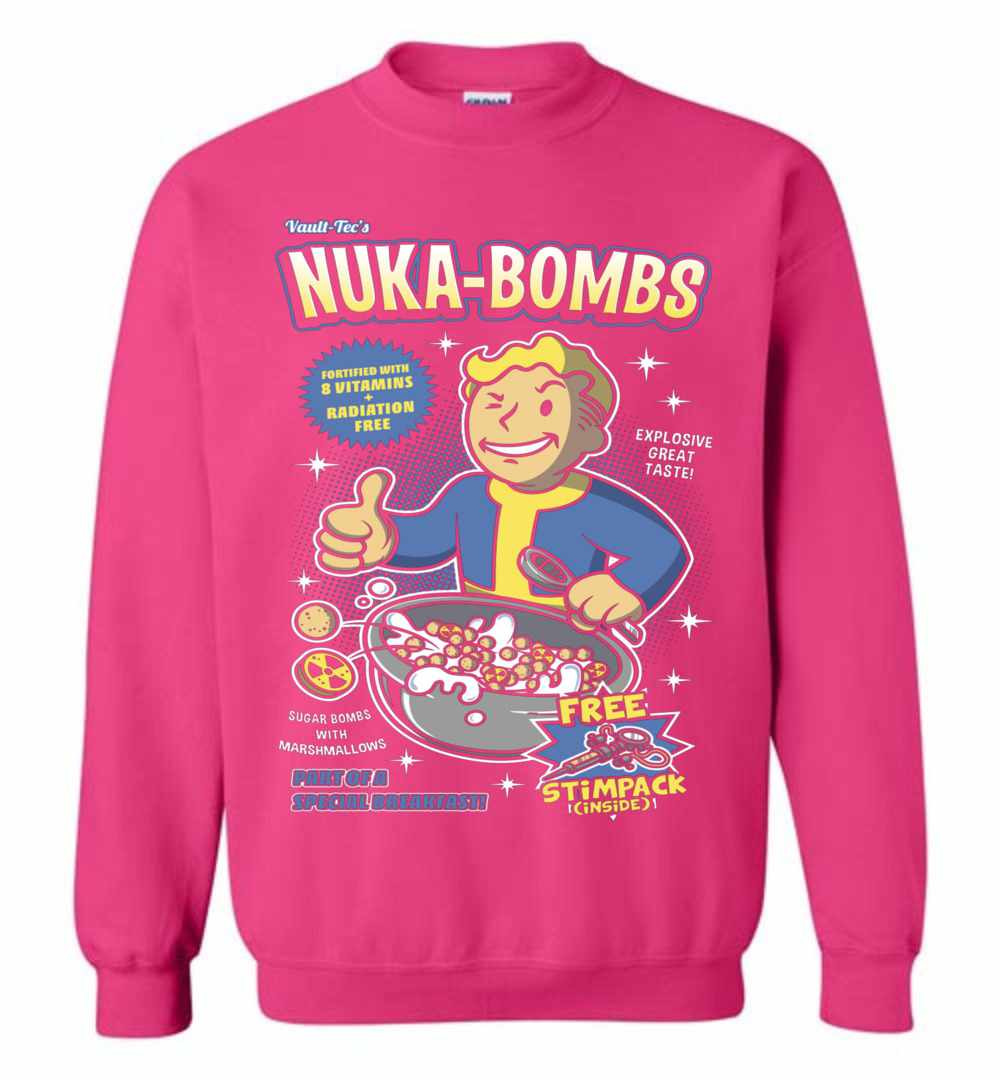 Inktee Store - Fallout 4 Nuka Bombs Sweatshirt Image