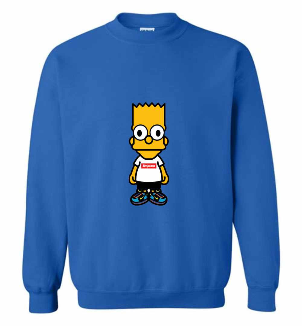 Inktee Store - Hypebeast Simpsons Sweatshirt Image