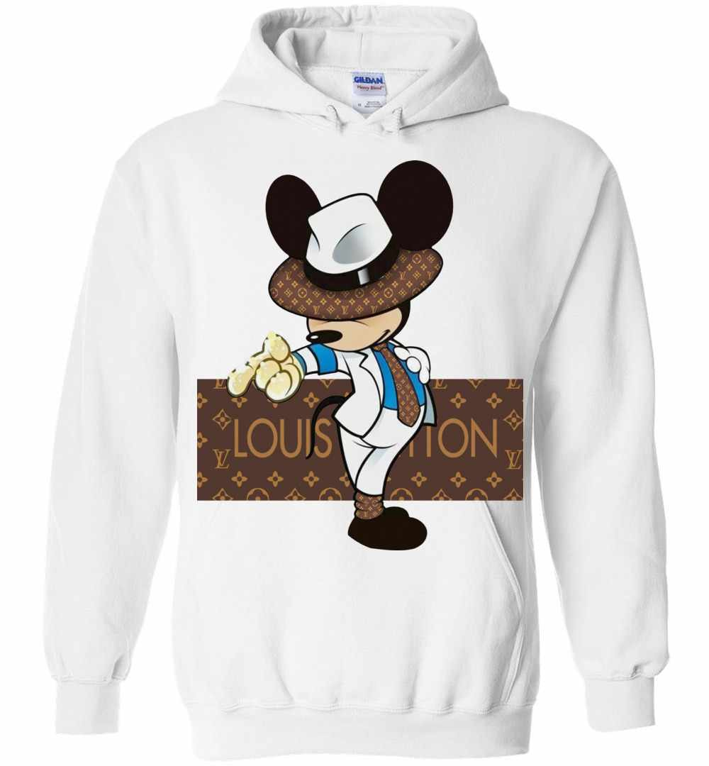 Clothings lv and disney mickey mouse ghost halloween hoodie louis