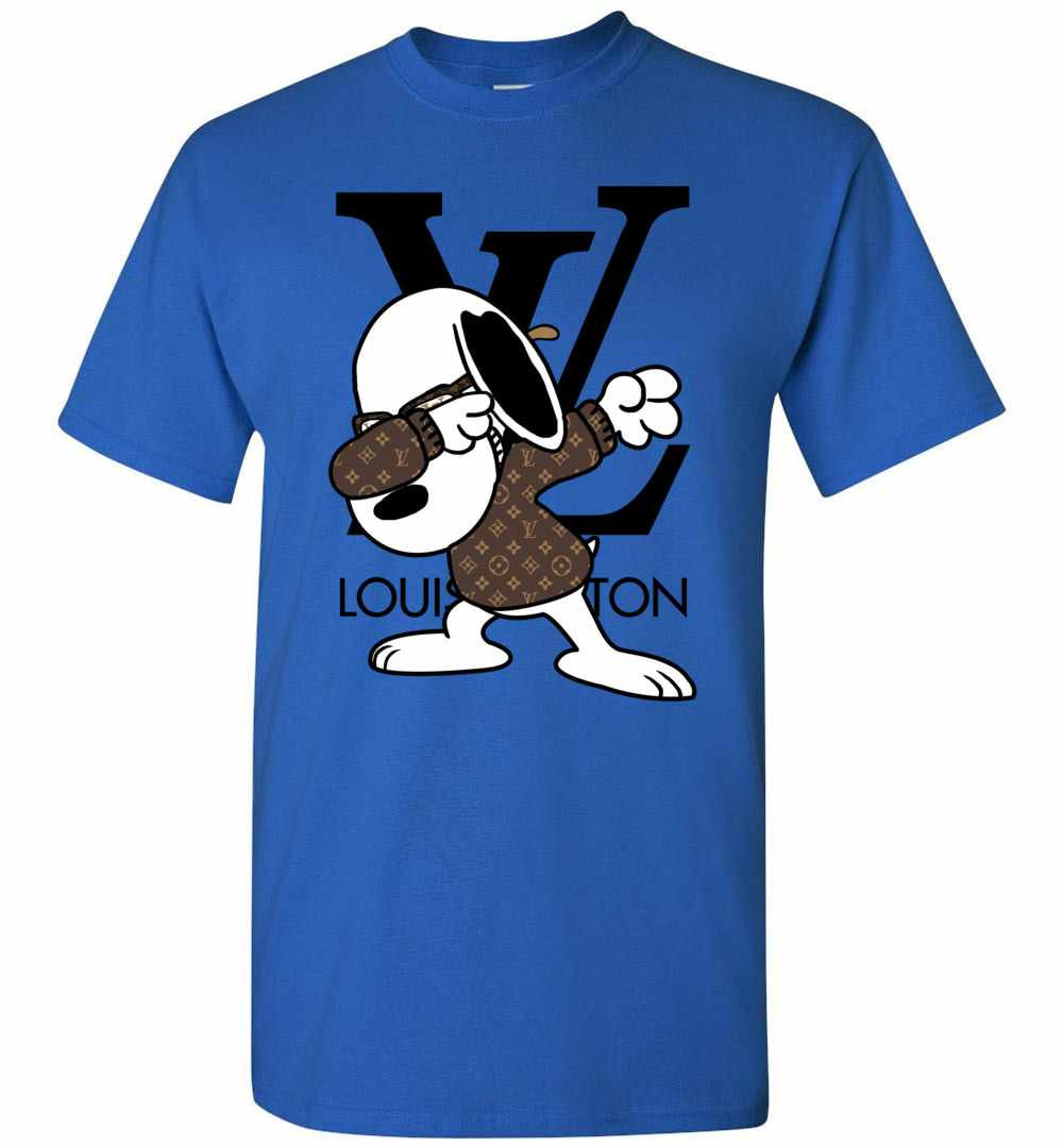 Louis Vuitton Snoopy Dog Dabbing Shirt - Vintagenclassic Tee