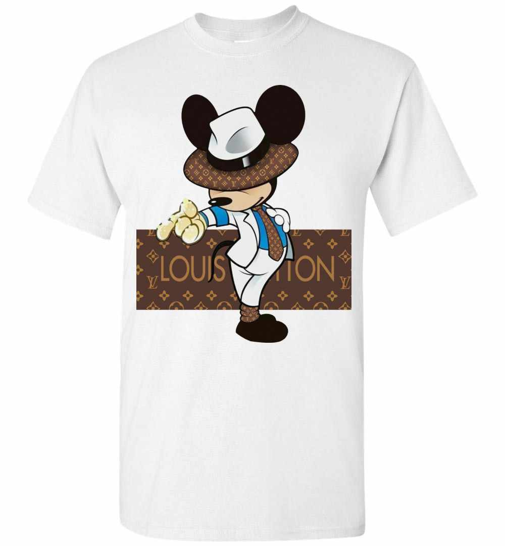 Louis Vuitton Mickey Mouse Men's T-Shirt - Inktee Store