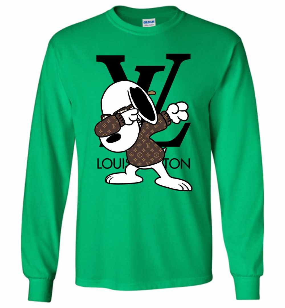 Snoopy Louis Vuitton Dabbing Women's T-shirt - Inktee Store