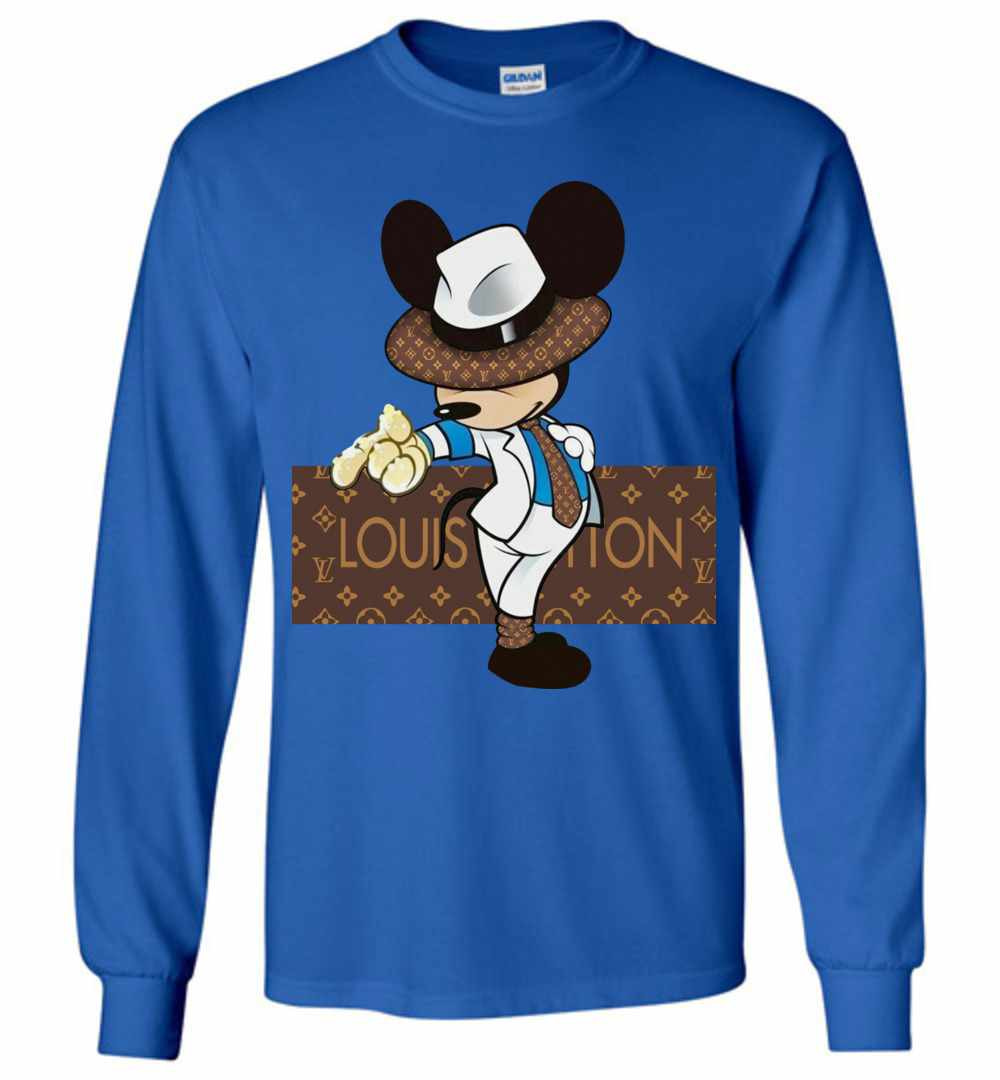 LV Mickey Mouse Men T-shirt - Inktee Store