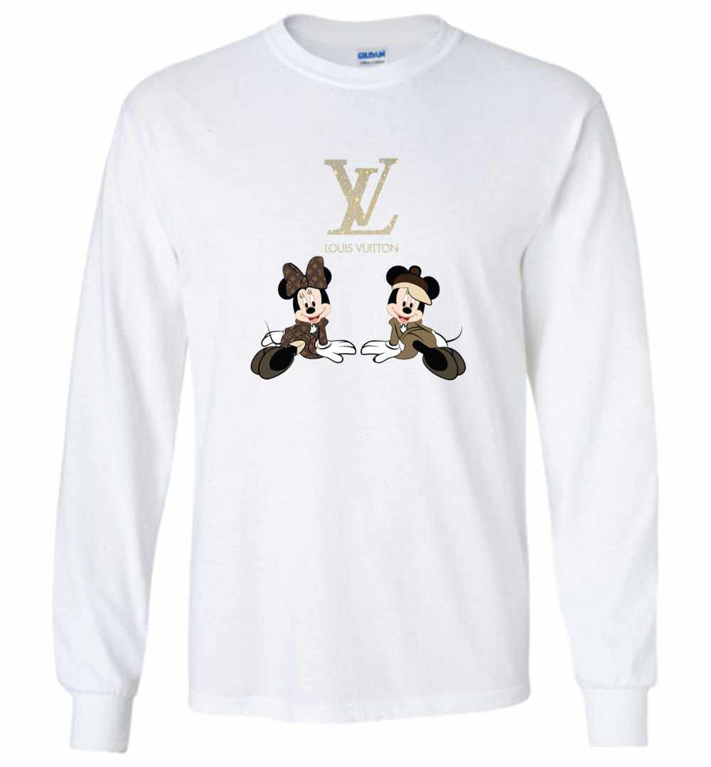 Cute Baby Minnie Mouse Louis Vuitton T Shirt Womens, Cheap Louis Vuitton  White T Shirt - Allsoymade
