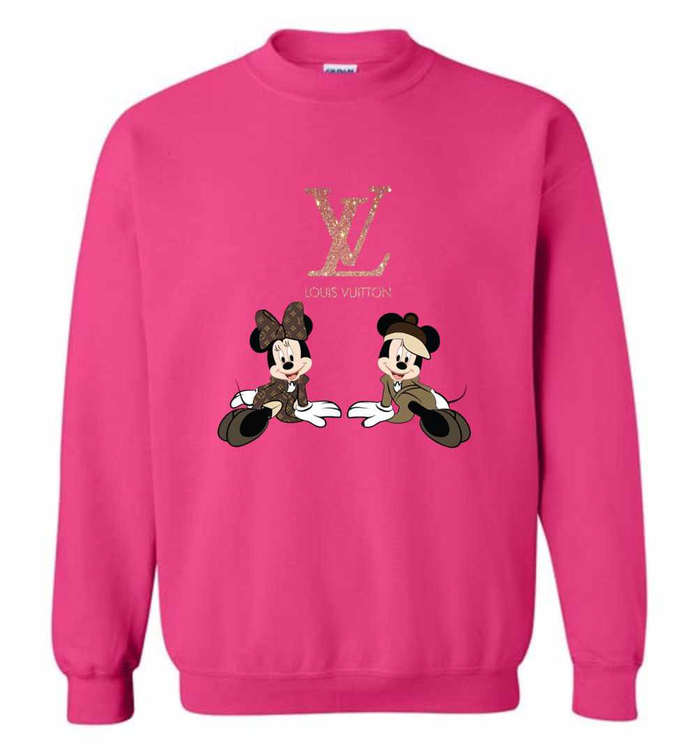 Disney Minnie Designer Louis Vuitton Fashion Gift Sweatshirt For Men Women  - Trends Bedding