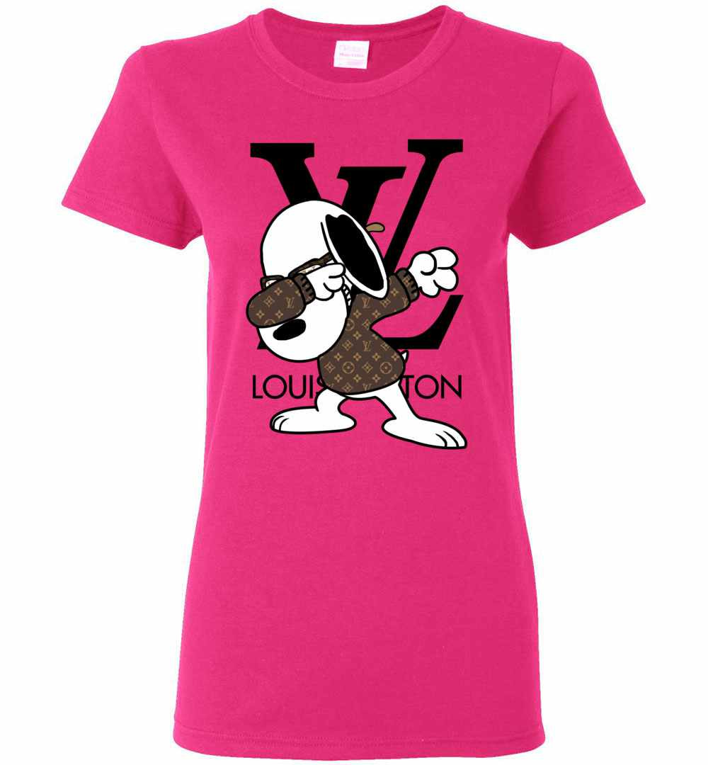 Snoopy Louis Vuitton Dabbing Long Sleeve T-Shirt - Inktee Store