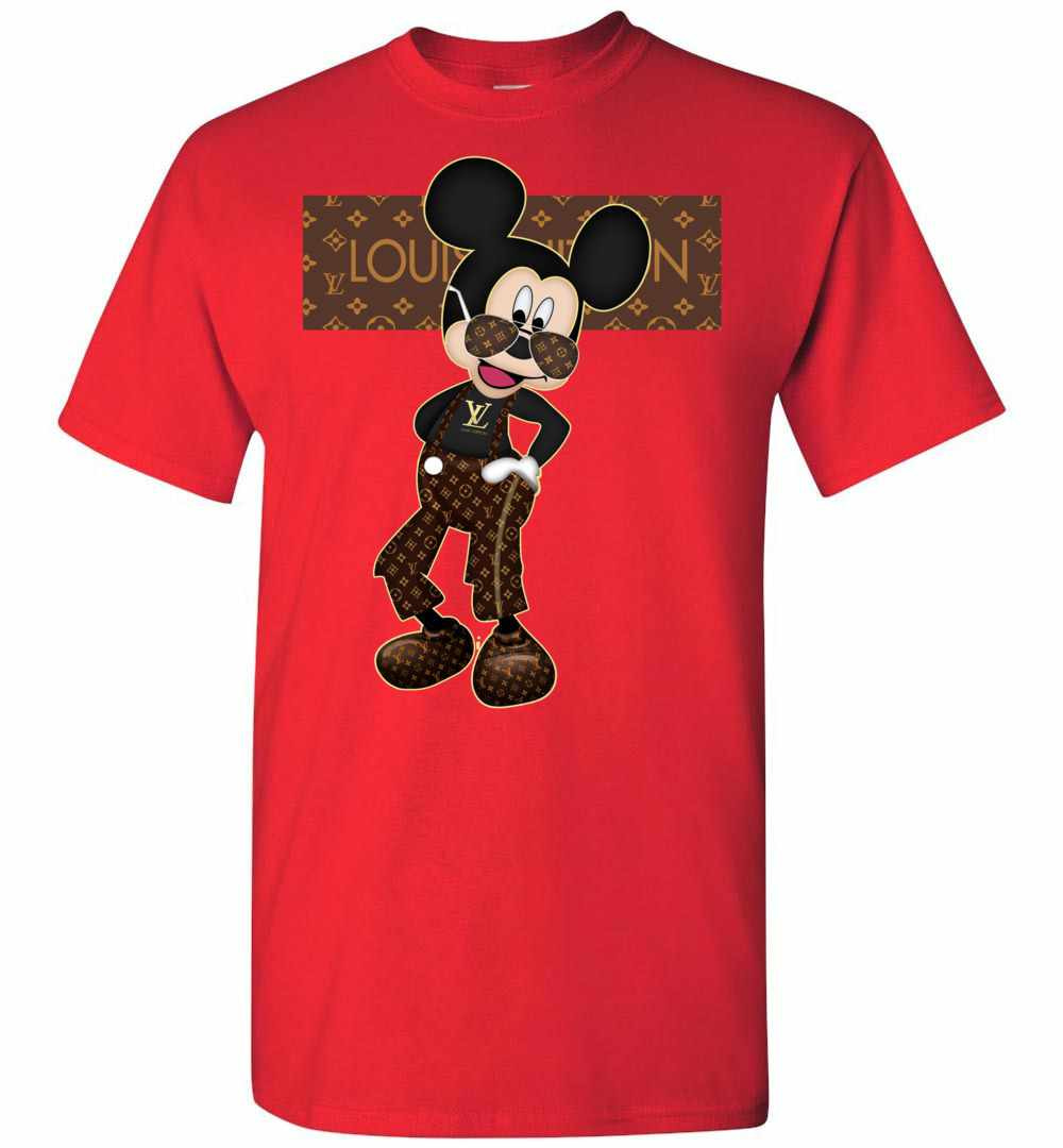 Best Louis Vuitton Mickey Fashion Men's T-Shirt - Inktee Store