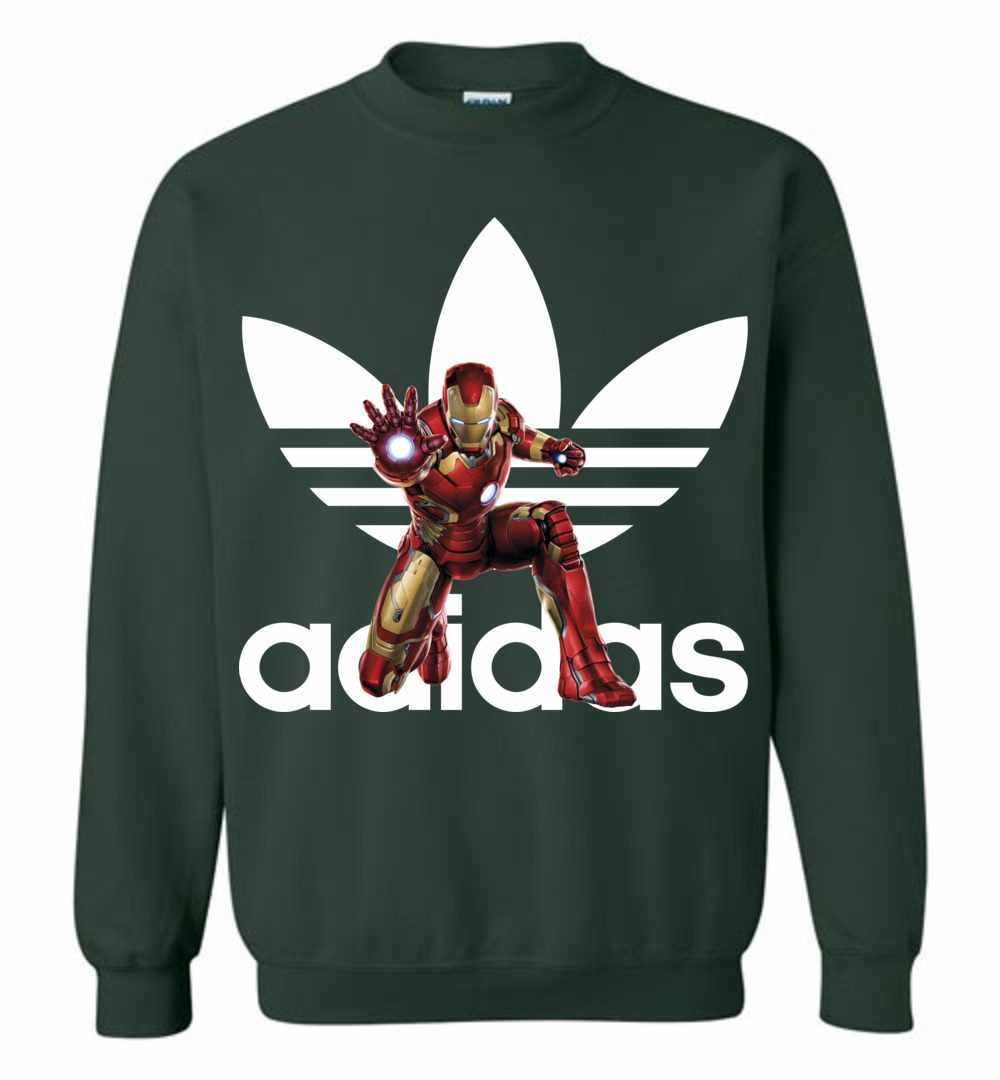 Inktee Store - Adidas Iron Man Sweatshirt Image