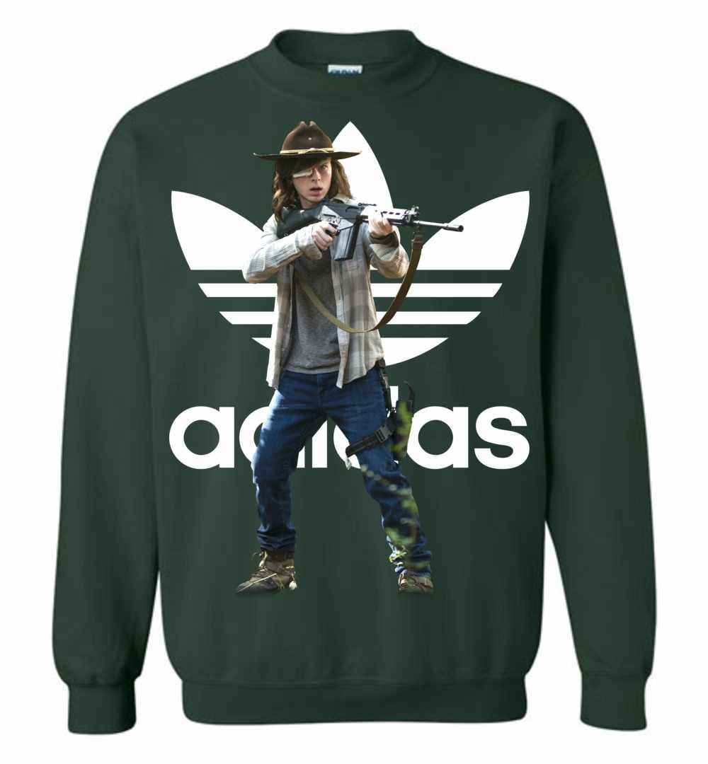 Inktee Store - Adidas The Walking Dead Carl Grimes Sweatshirt Image