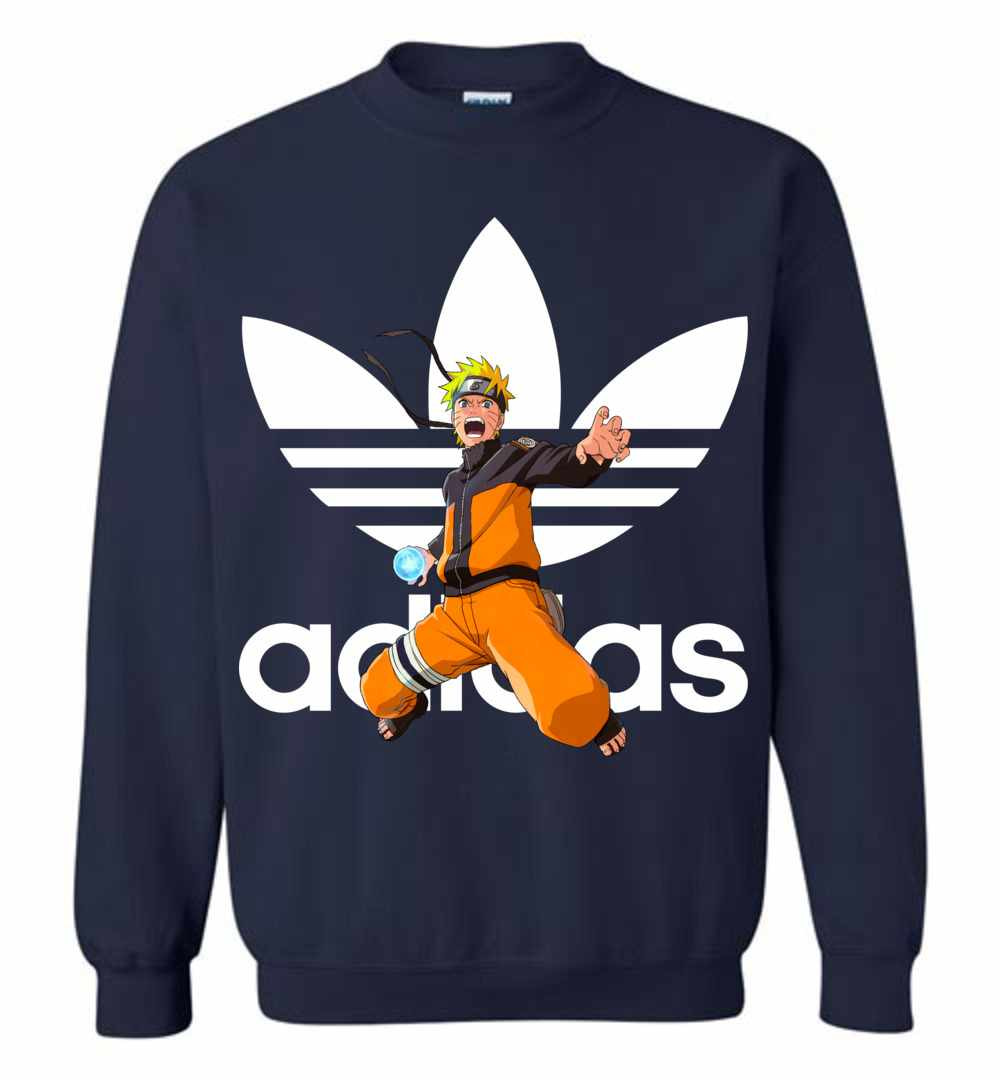 Inktee Store - Adidas Uzumaki Naruto Sweatshirt Image