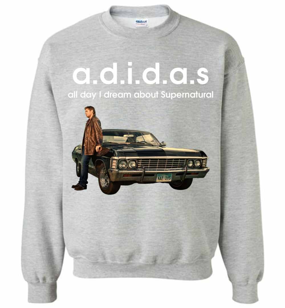 Inktee Store - Adidas All Day I Dream About Suparnatural Sweatshirt Image
