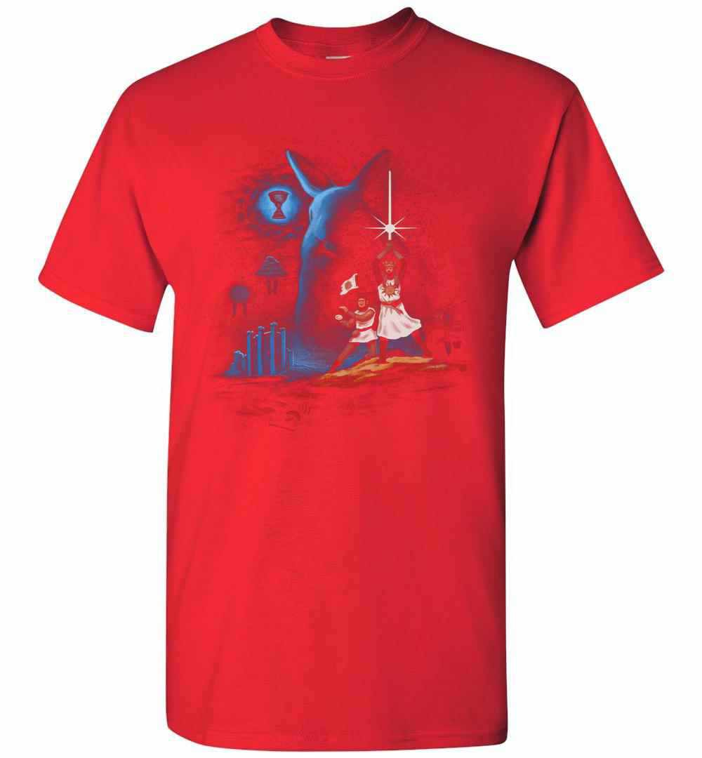 Inktee Store - Monty Python Holy Grail Rabbits Men'S T-Shirt Image