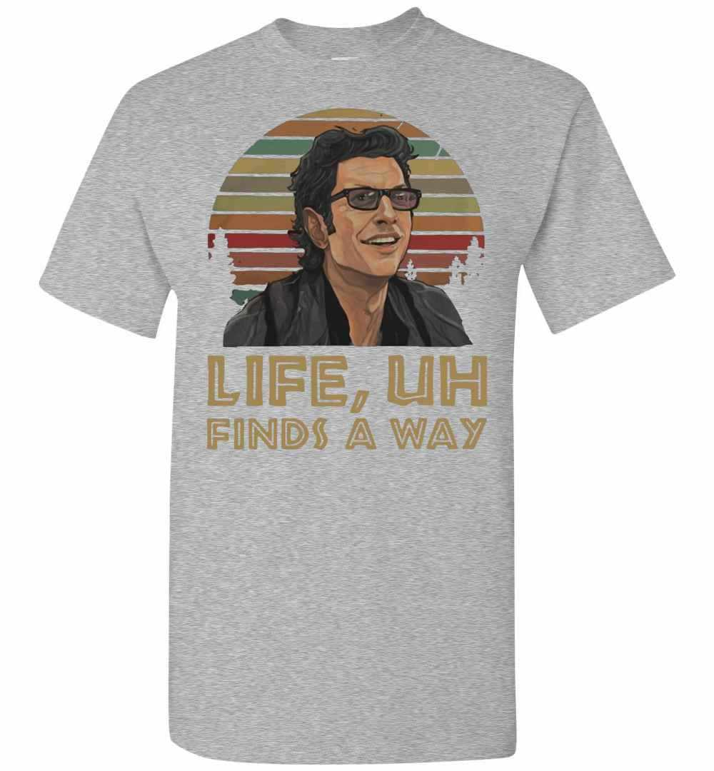 Inktee Store - Jeff Goldblum Life Uh Finds A Way Men'S T-Shirt Image
