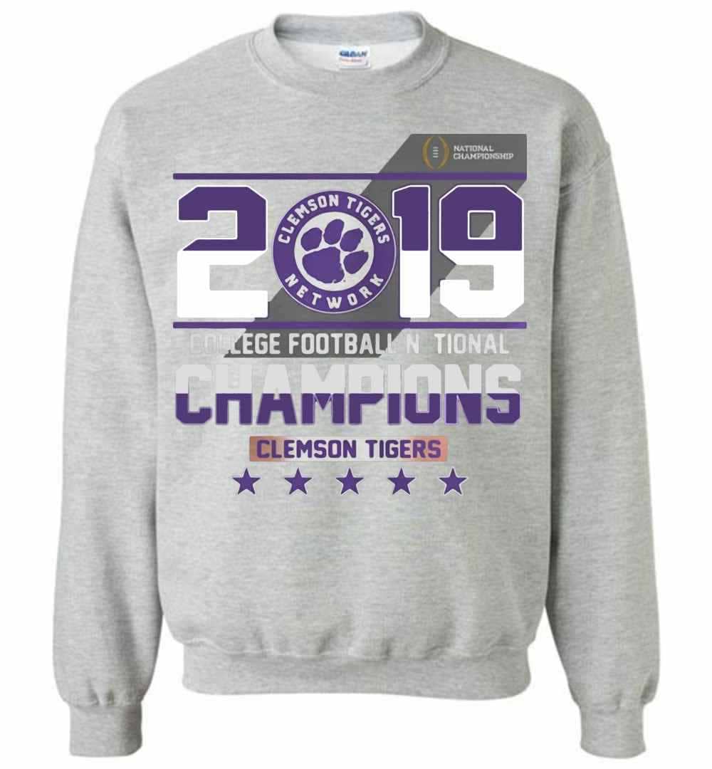 Inktee Store - 2019 College Football National Champions Clemson Tigers Sweatshirt Image