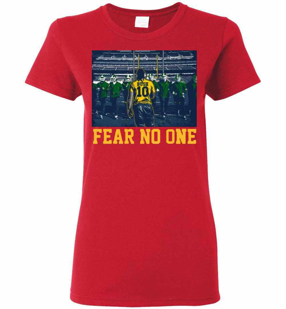Inktee Store - Devin Bush 10 Fear No One Shitr Women'S T-Shirt Image