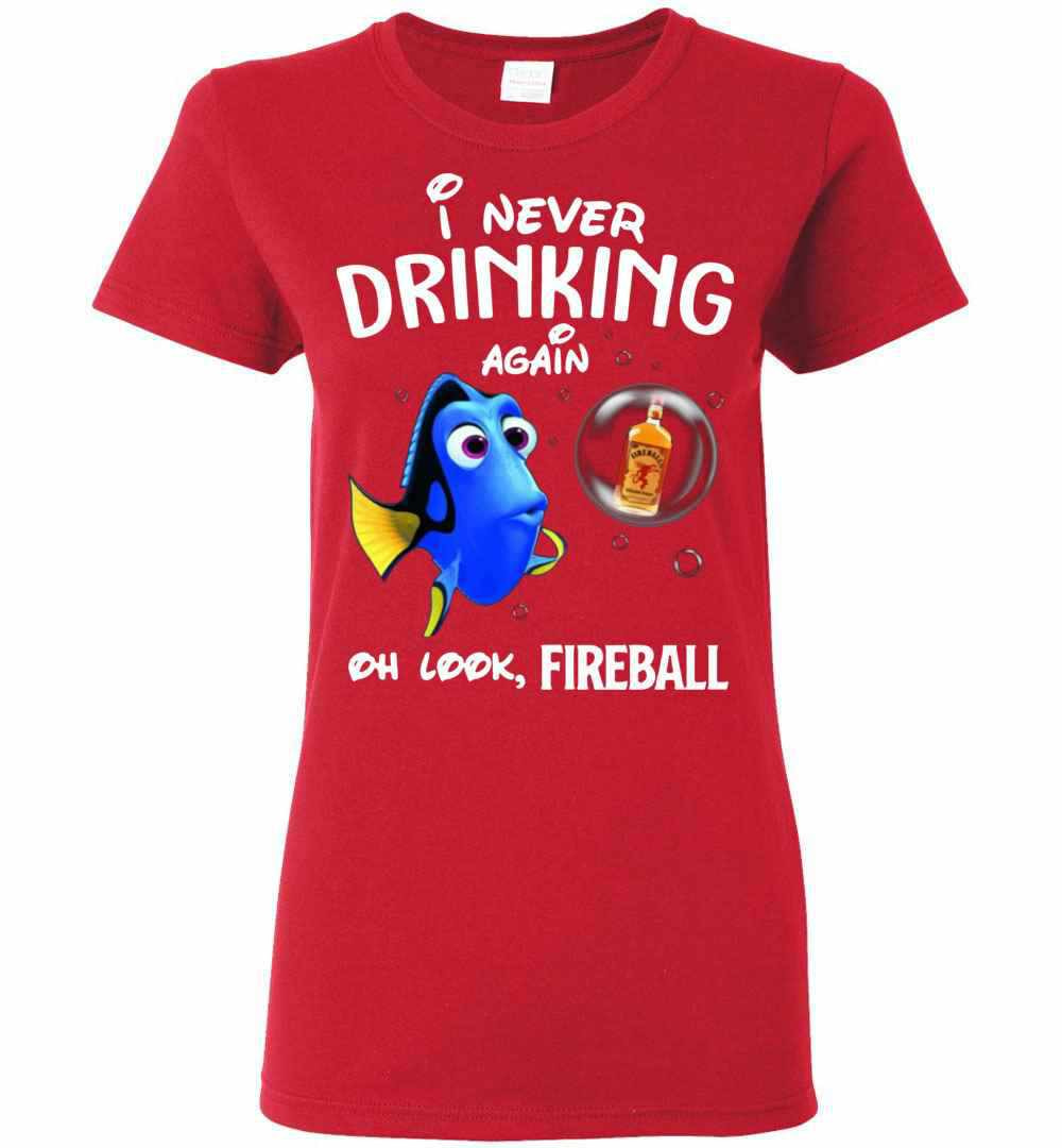 Inktee Store - Disney Funny Dory I'M Never Drinking Again For Lover Women'S T-Shirt Image