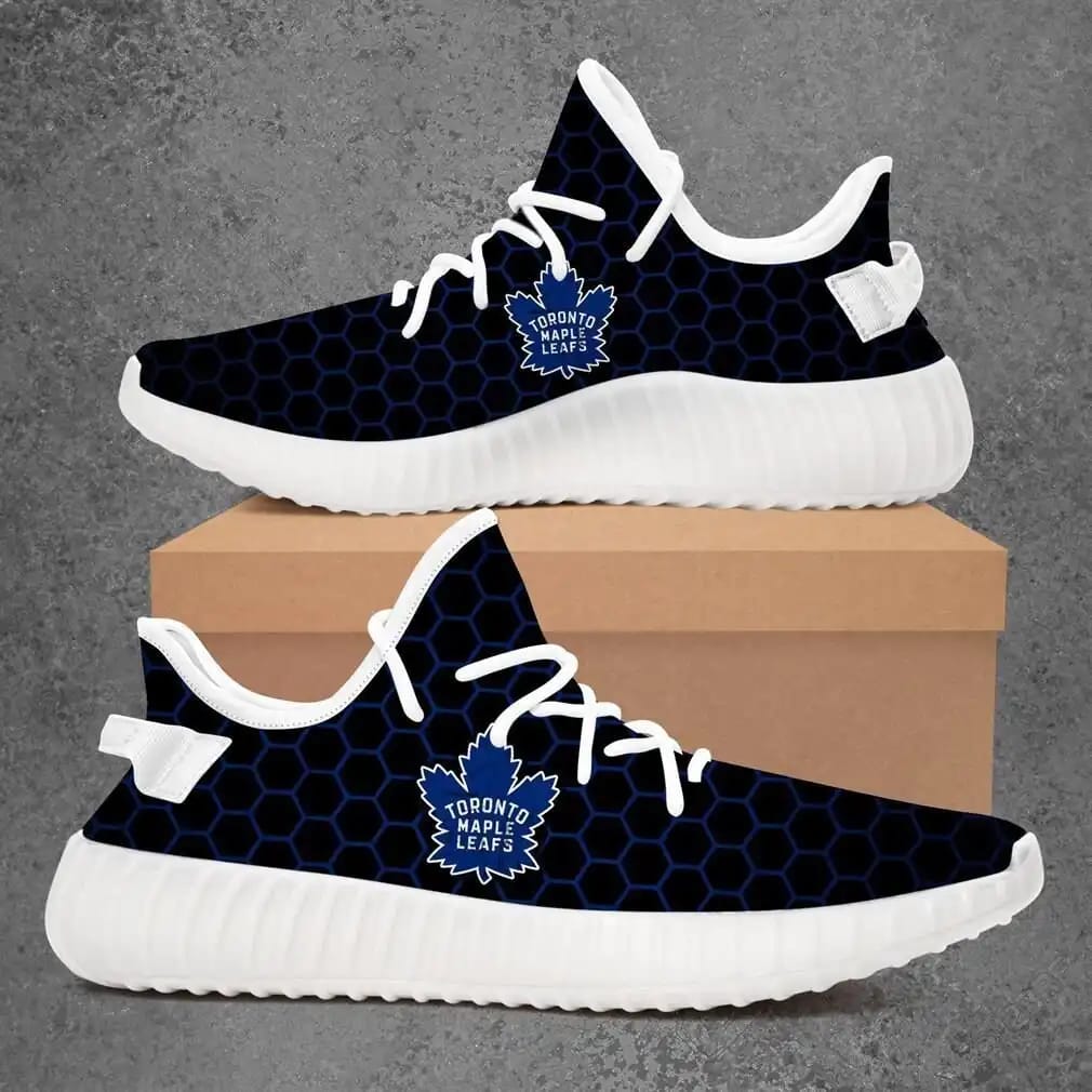 Inktee Store - Toronto Maple Leafs Nhl Hockey Yeezy Boost 350V2 Shoes Image