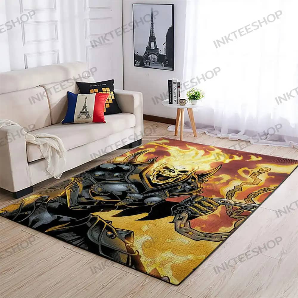 Ghost Rider Kitchen Wallpaper For Room Rug