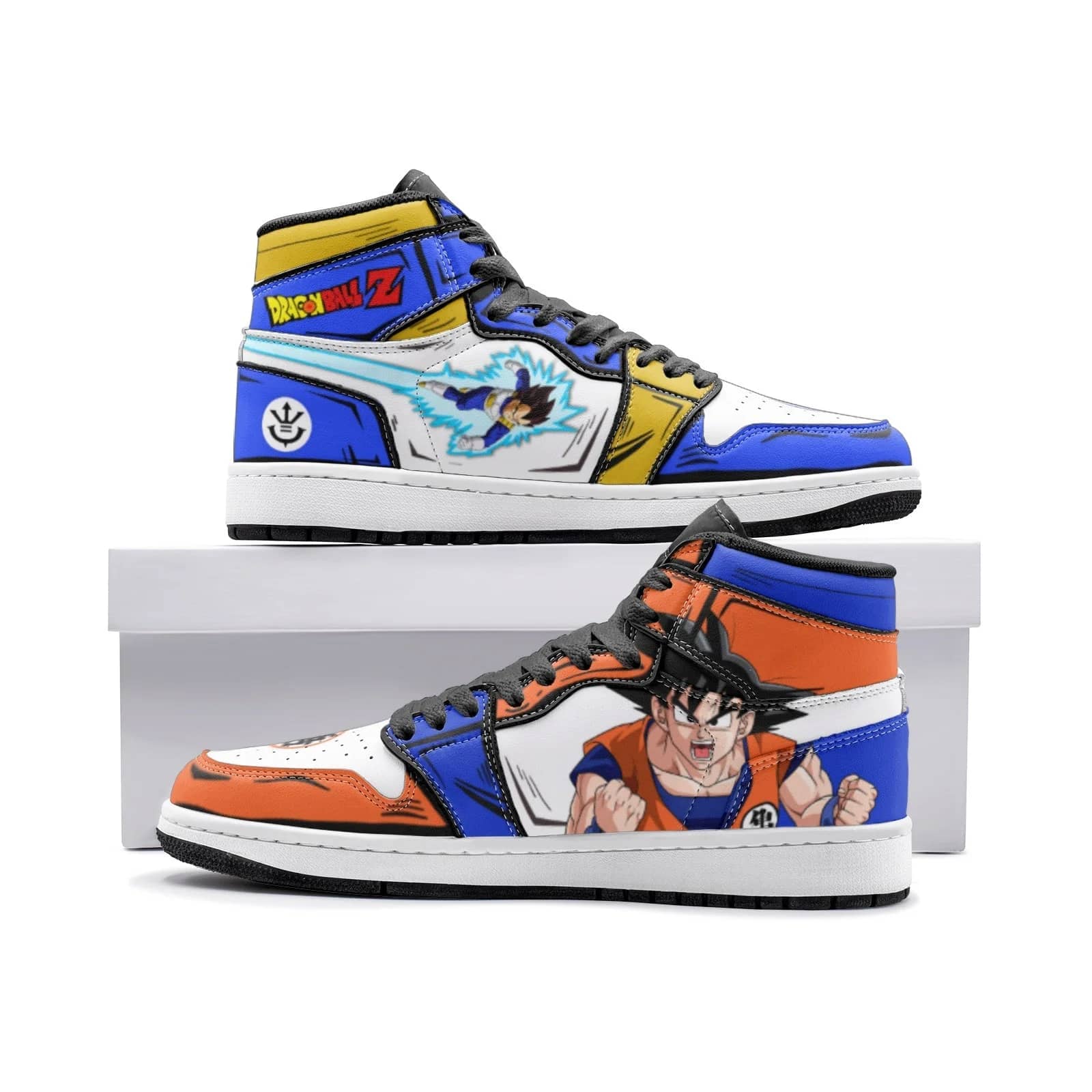 Goku And Vegeta Dragon Ball Z Air Jordan Shoes
