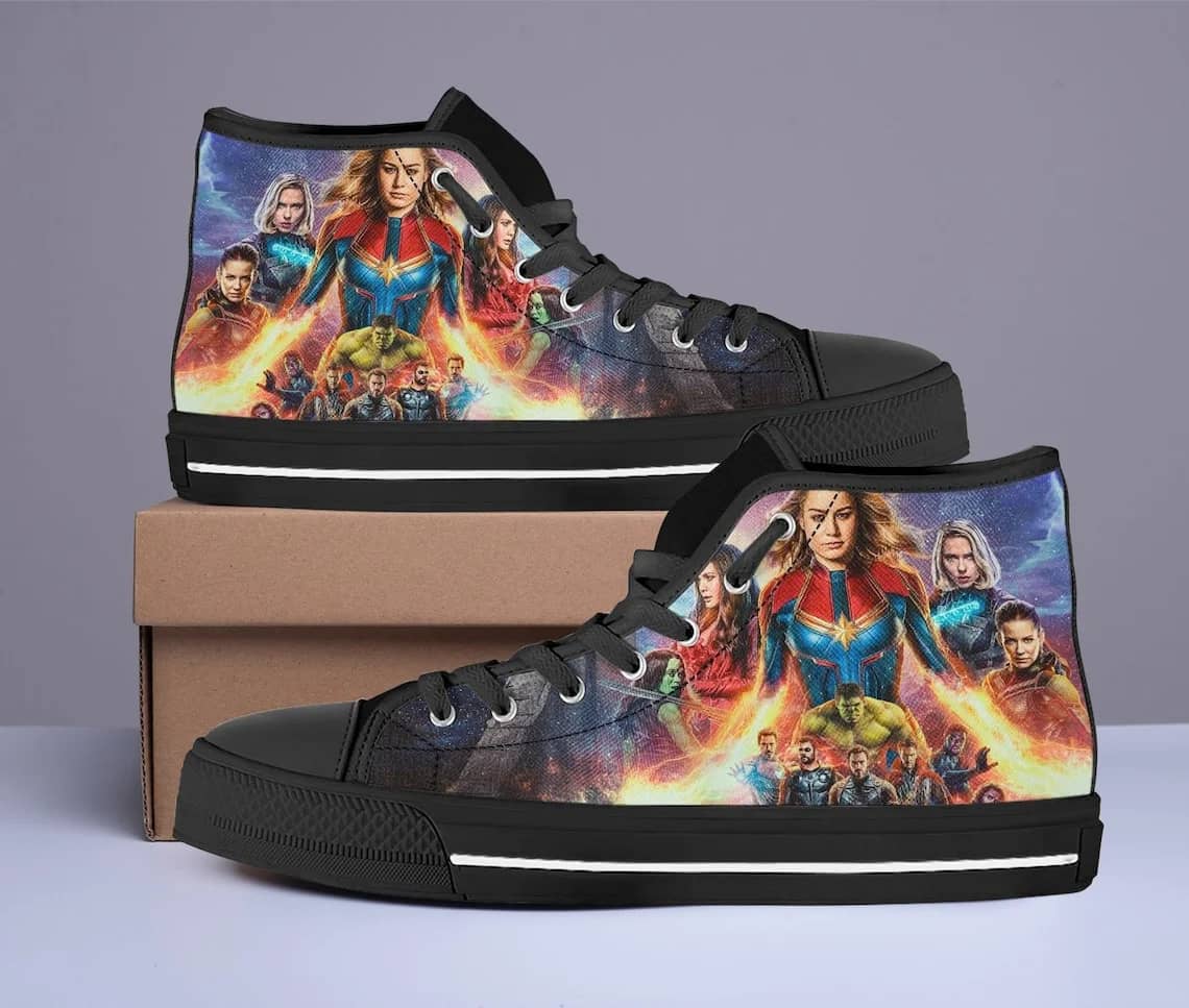 Avengers Amazon Custom High Top Shoes