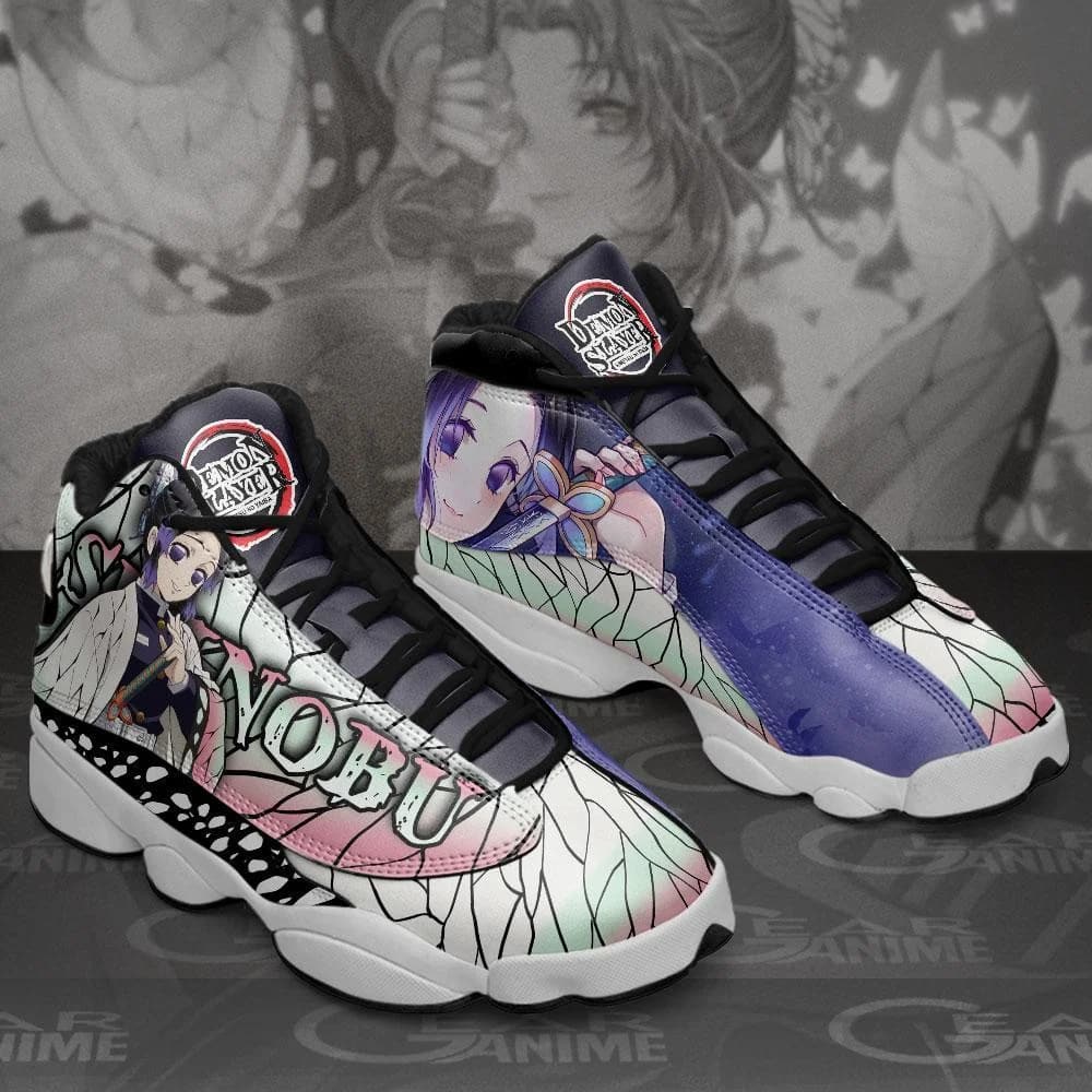 Shinobu Kocho Demon Slayer Anime Custom Air Jordan Shoes