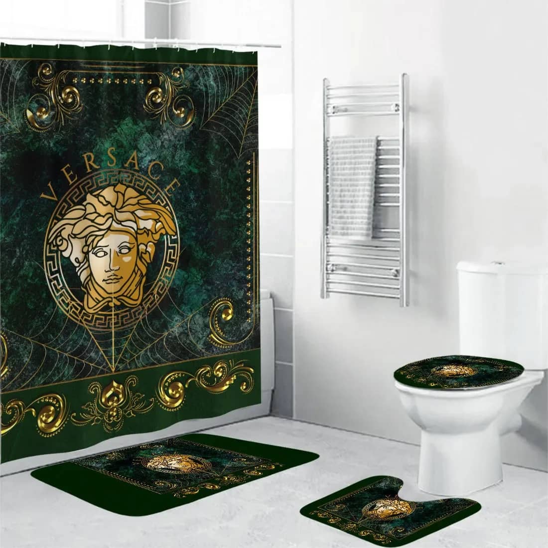 Versace Medusa Luxury Brand Premium Bathroom Sets
